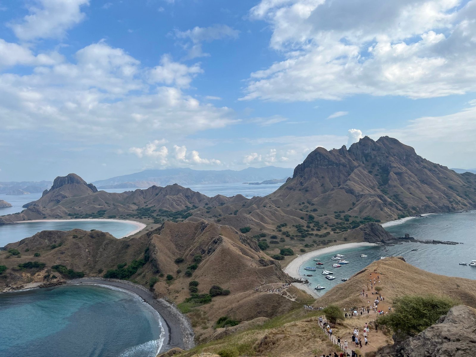 View from Padar Island in Komodo National Park, Indonesia